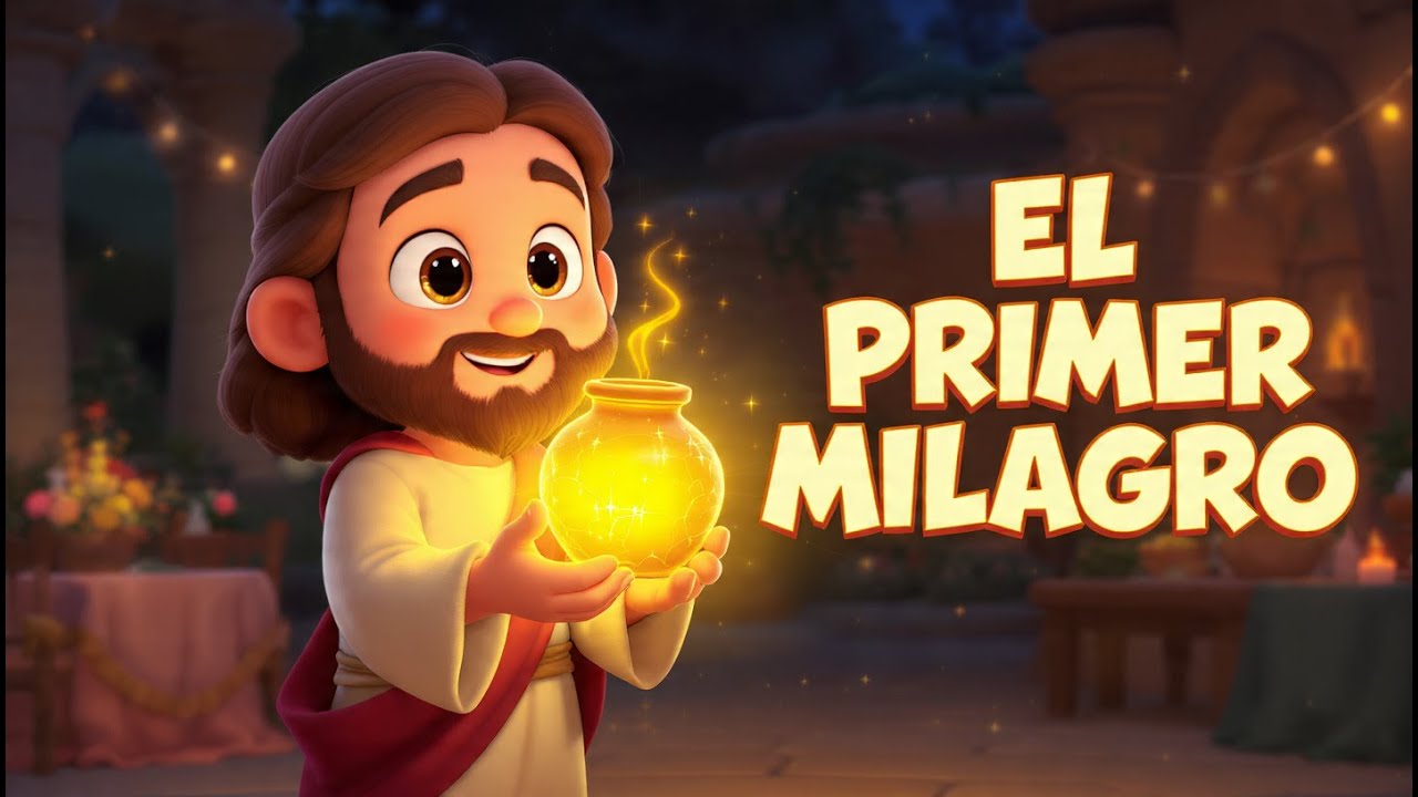 LAS BODAS DE CANÁ: EL PRIMER MILAGRO DE JESÚS 🍷 (HISTORIA ANIMADA) | PequeFe