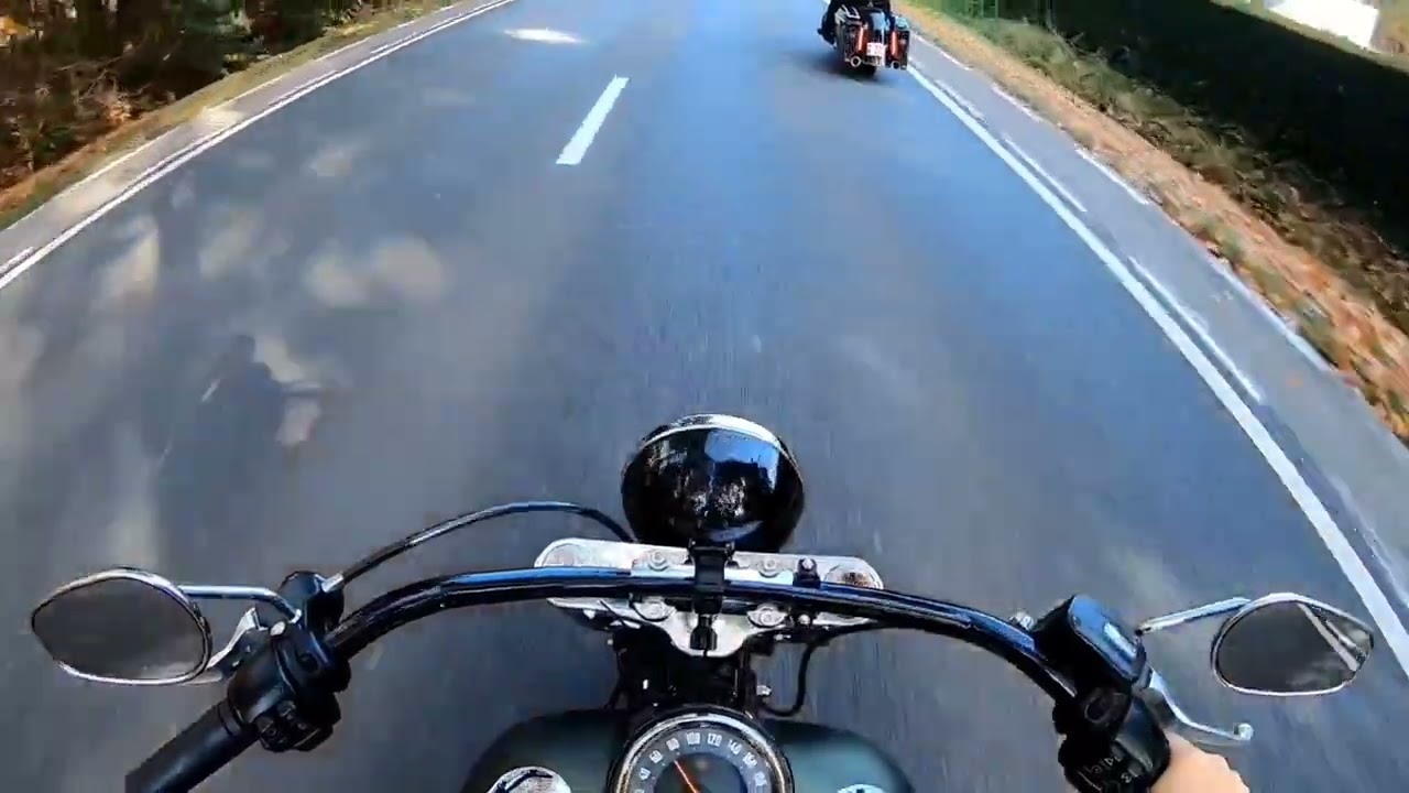 Plimbare prin pădure + plimbare moto..