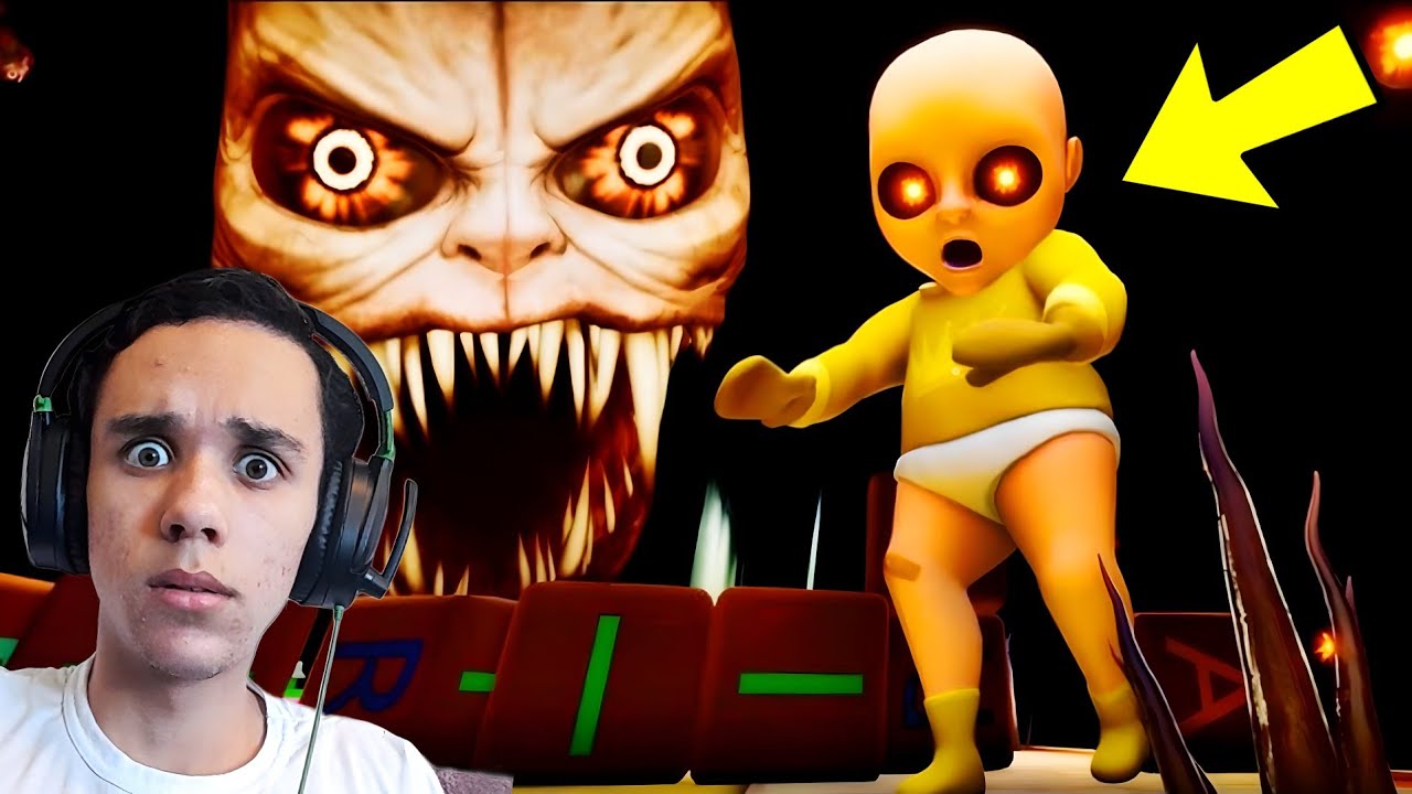 ESCAPEI DO BEBÊ POSSUIDO 😱🔥 baby in yellow