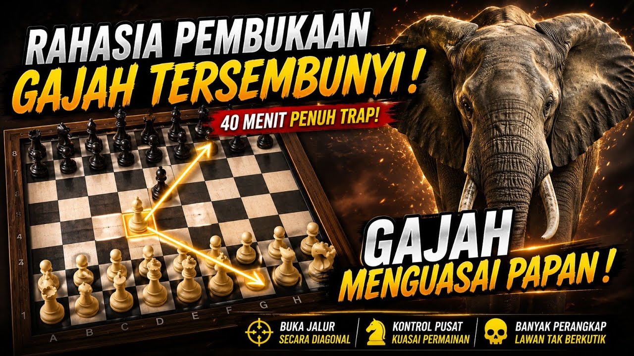 Special 15 jebakan brutal ‼️ Bishop's Opening 🔴 best of the best 