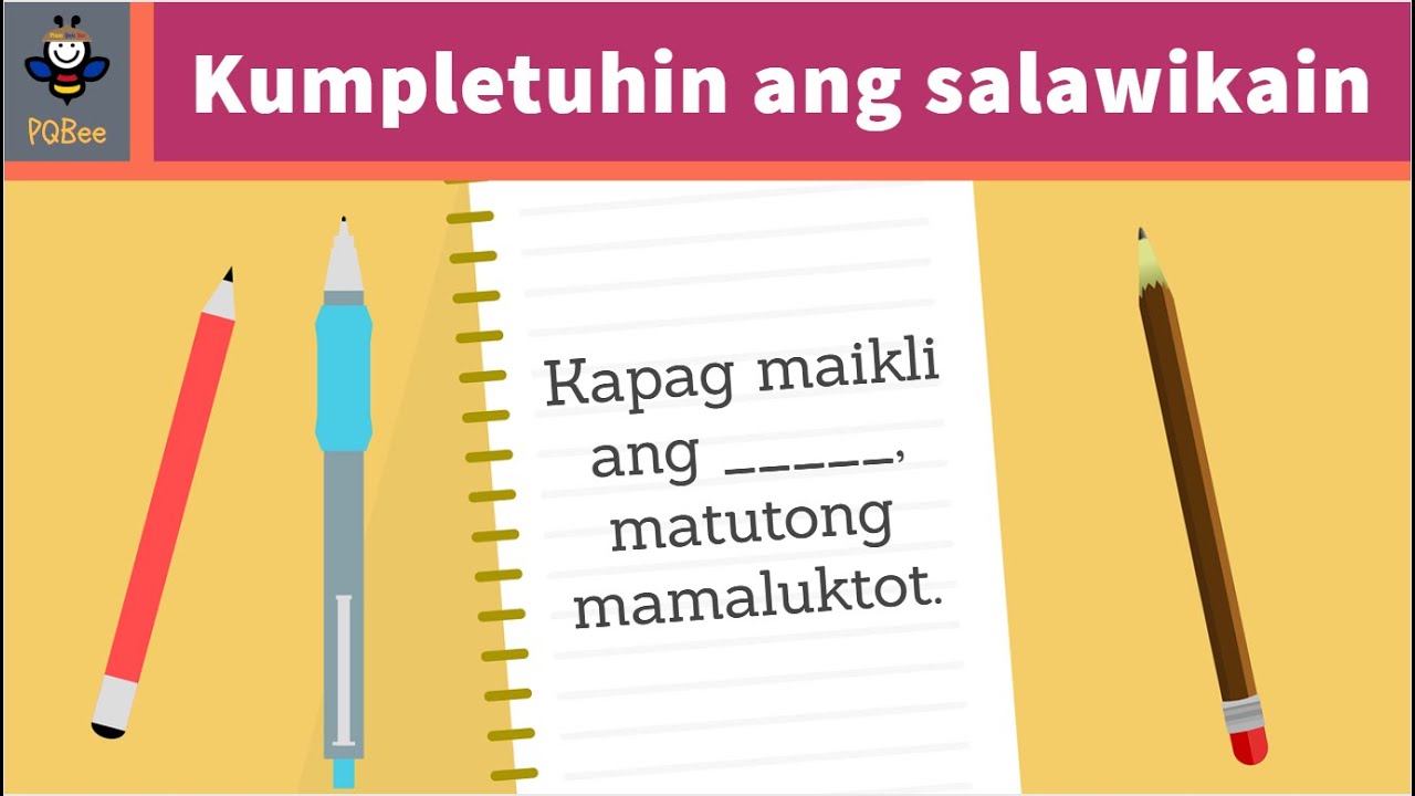 May alam ka bang salawikain? | Salawikain Quiz