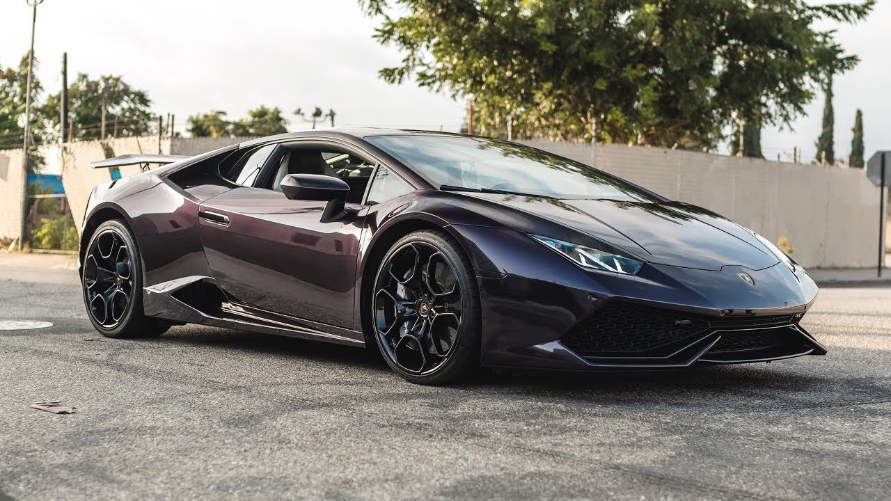 Huracan Wrapped In The New Midnight Purple