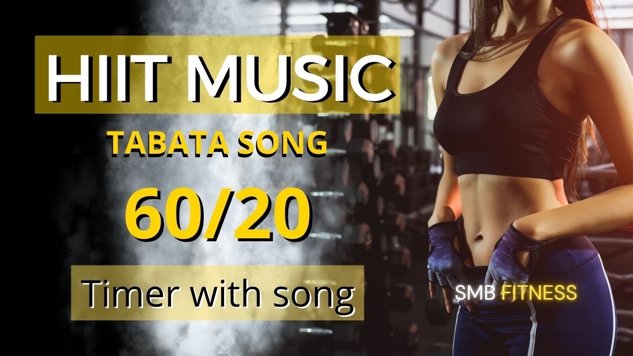 🔥 HIIT Timer 60/20 – Tabata Timer with Music | Long Intervals for Maximum Impact 🔥