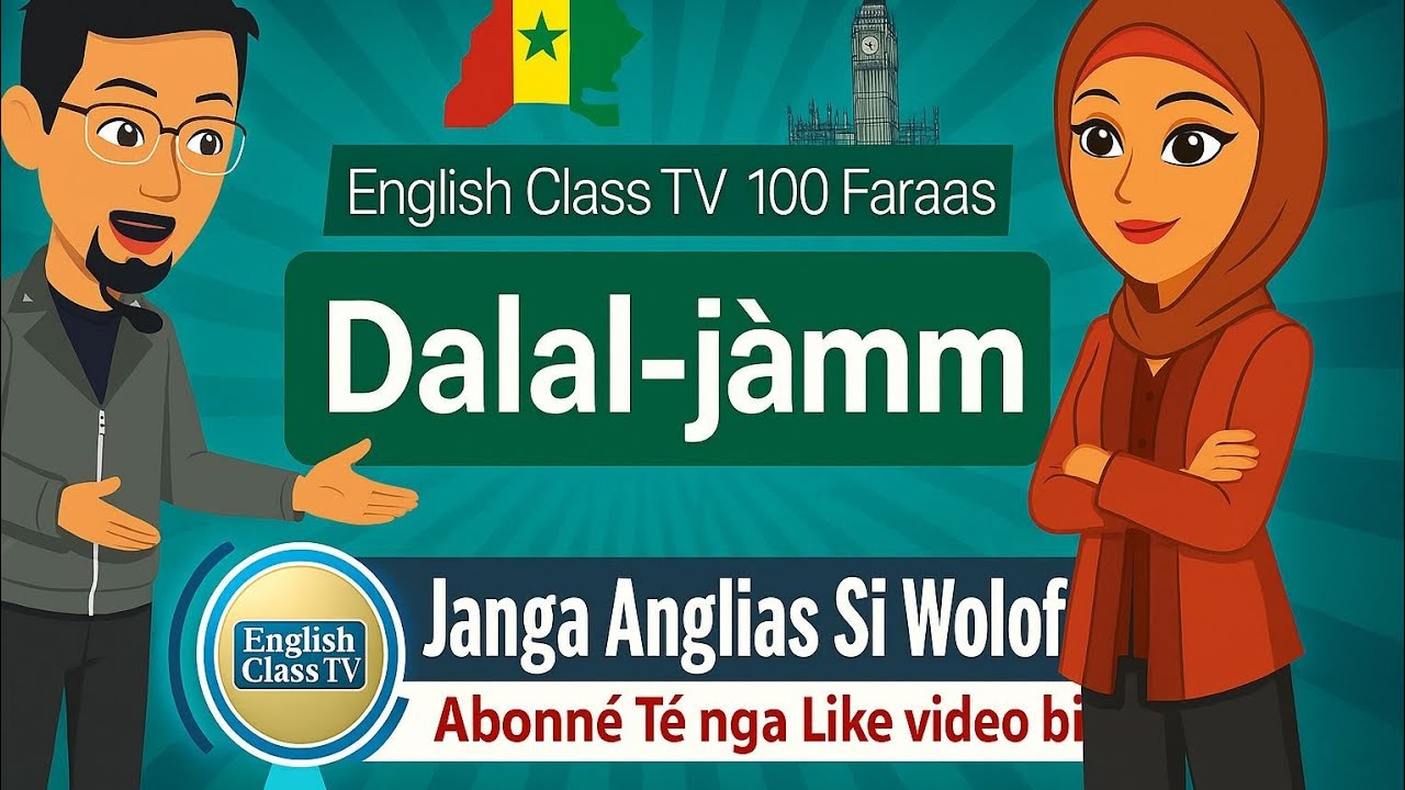 anglais wolof | 100 Faraas Anglais/ Wolof  For Beginners.