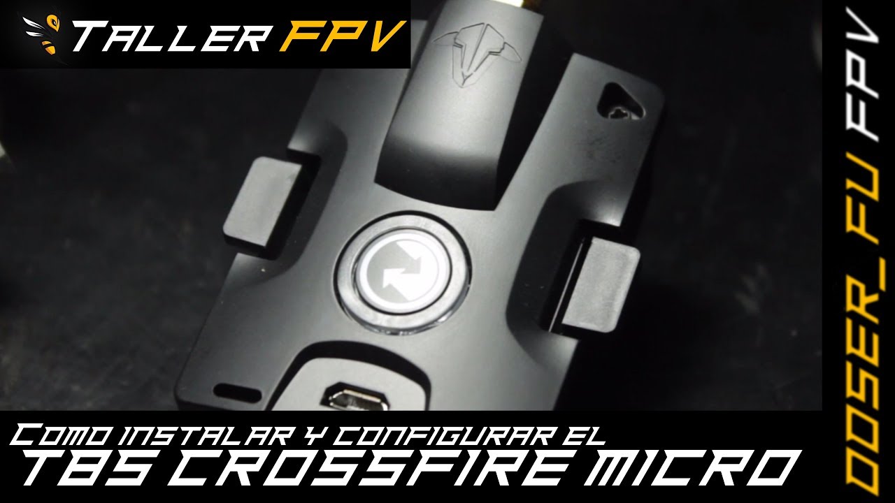 Como instalar y configurar el TBS Crossfire Micro en la Taranis X9D