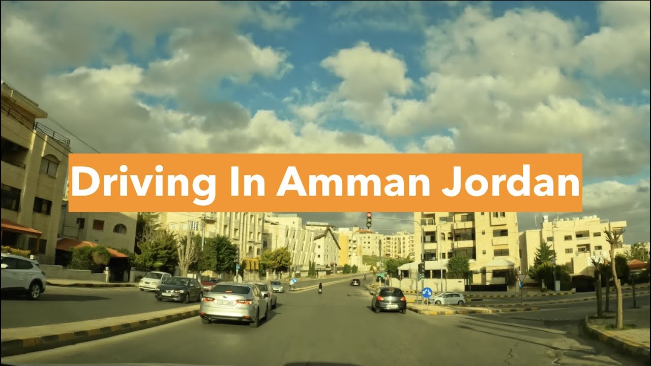 Driving In Amman Jordan Timelapse