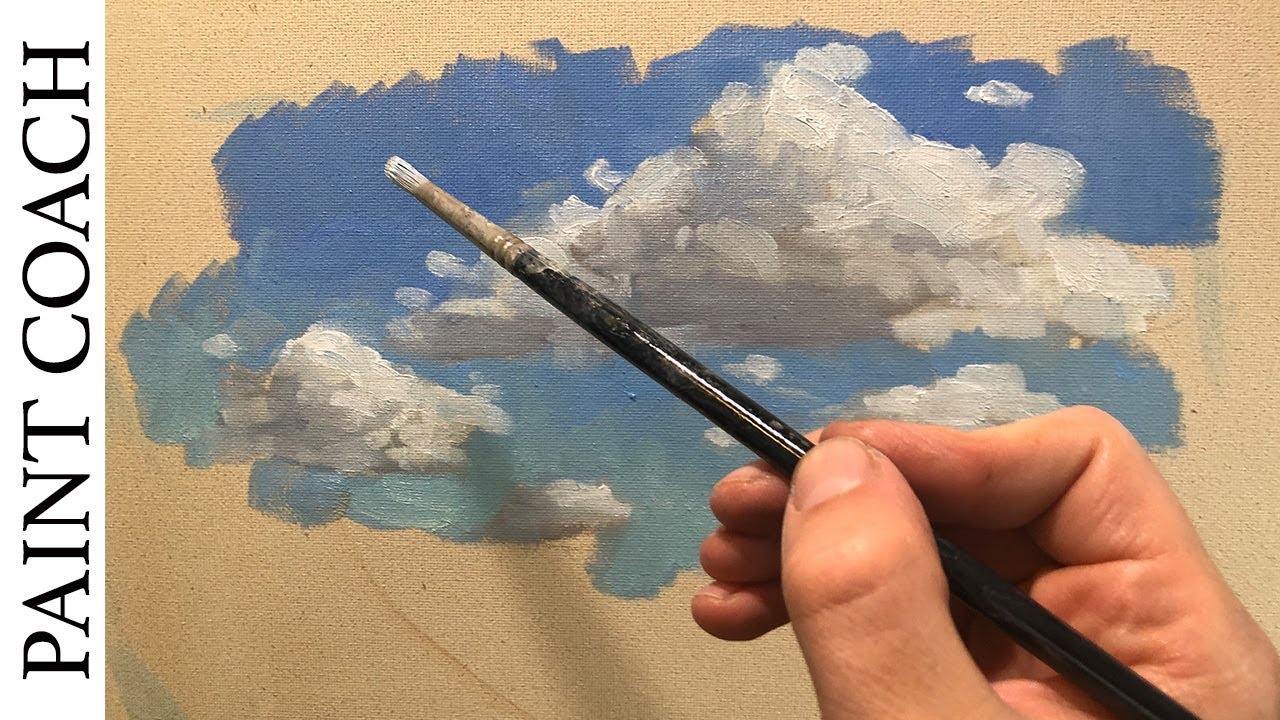How To Oil Paint For Beginners  | Cloud Demo
