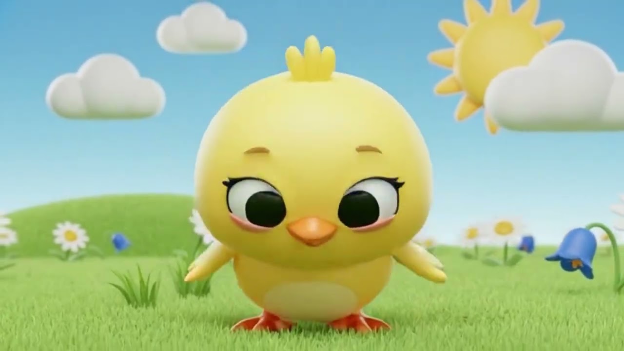 🐥🎵 Пип-пип с Пипом | Милая песенка про цыпленка для детей | Littlebeatworld