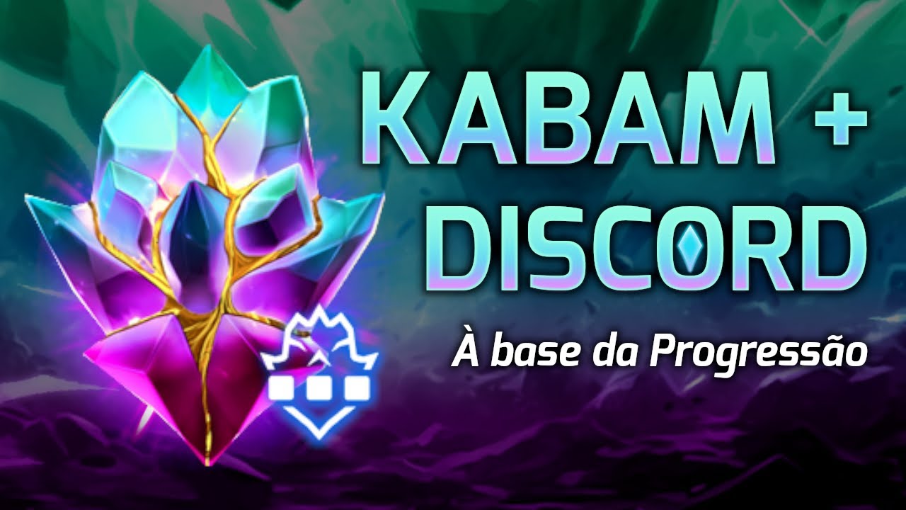 Cristal GRÁTIS ao conectar a Conta KABAM ao DISCORD!