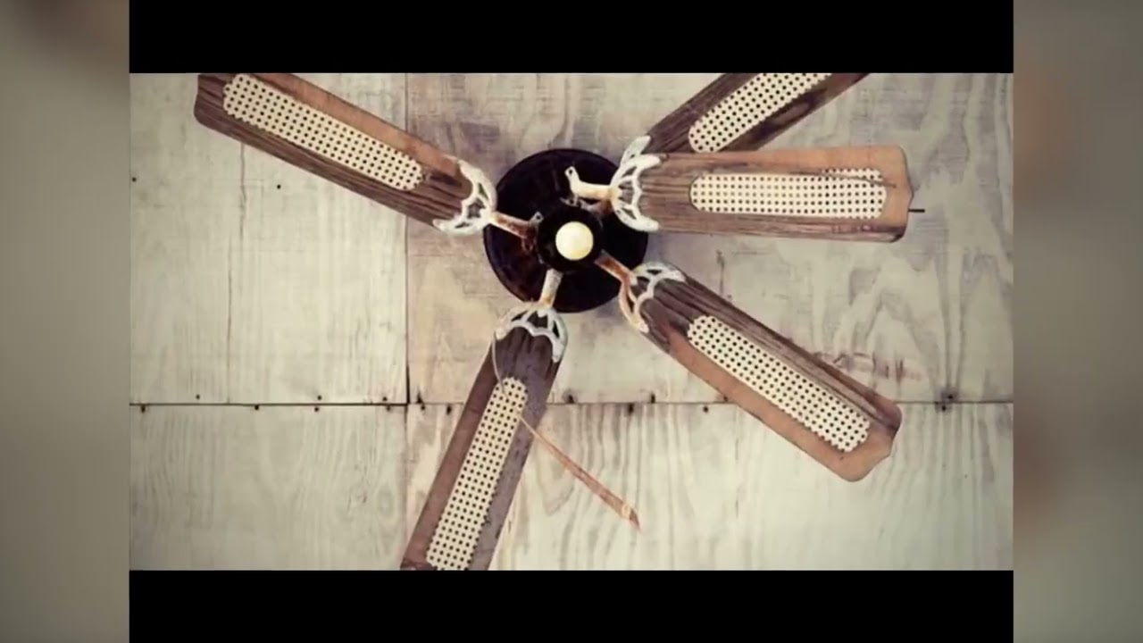 Decayed ceiling fans