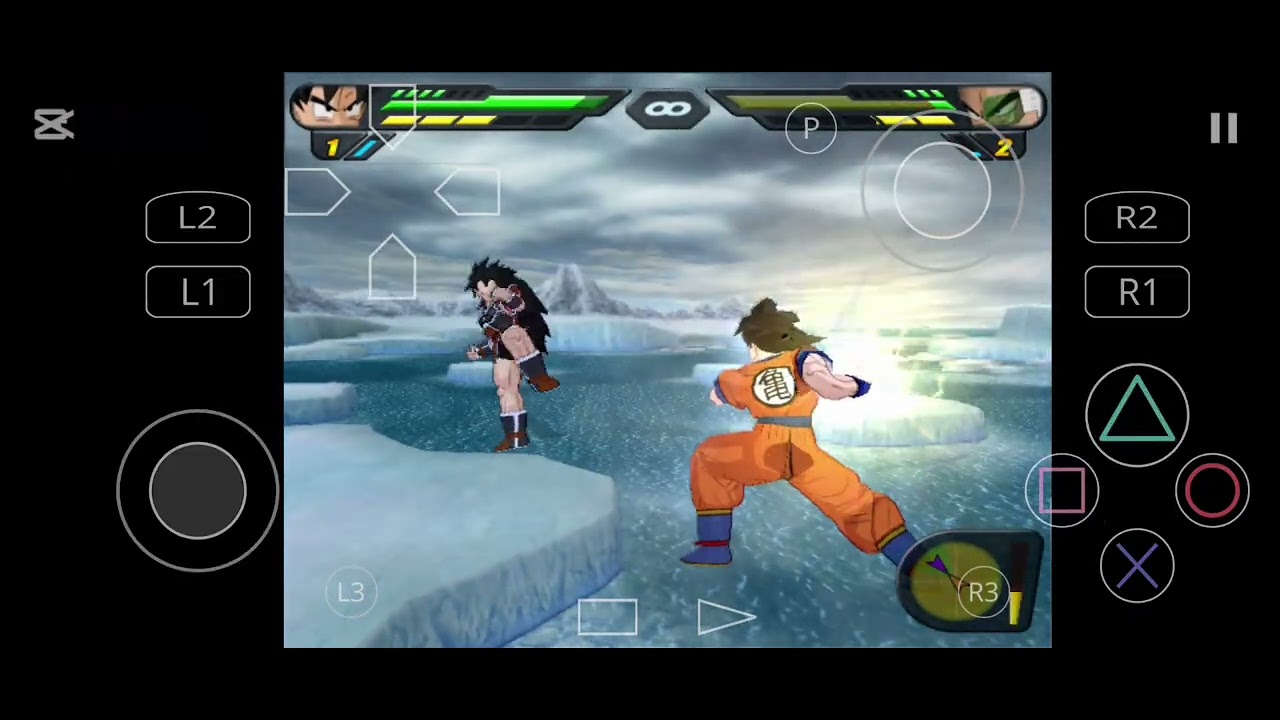 Goku entrena con Kaio-sama 👑 Entrenamiento con el King Kai — DBZ BT2