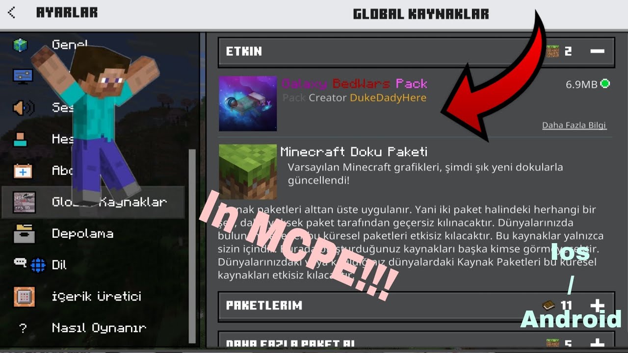 How to Install TexturePack on Mobile Devices Minecraft ??