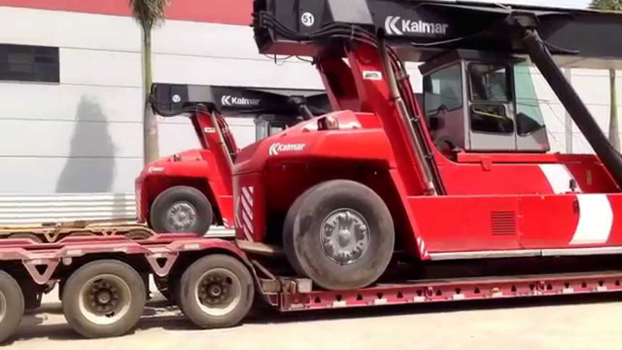 TRANSPORT KALMAR  REACH STACKER     PEDROSO PESADOS