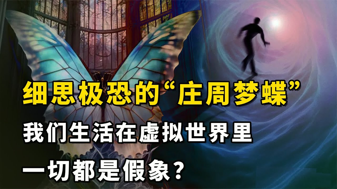 細思極恐的&ldquo;莊周夢蝶&rdquo;，我們生活在虛擬世界里，一切都是假象？ #细思极恐 #庄周梦蝶 #虚拟现实 #哲学 #真相