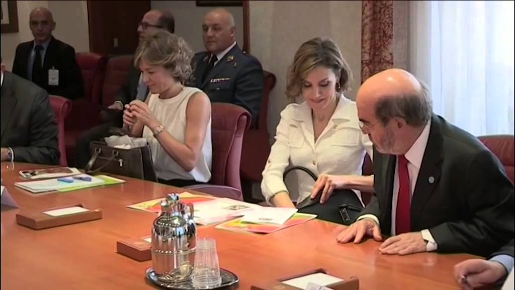 S.M. la Reina Letizia se reúne con expertos de los grupos de nutrición de la FAO