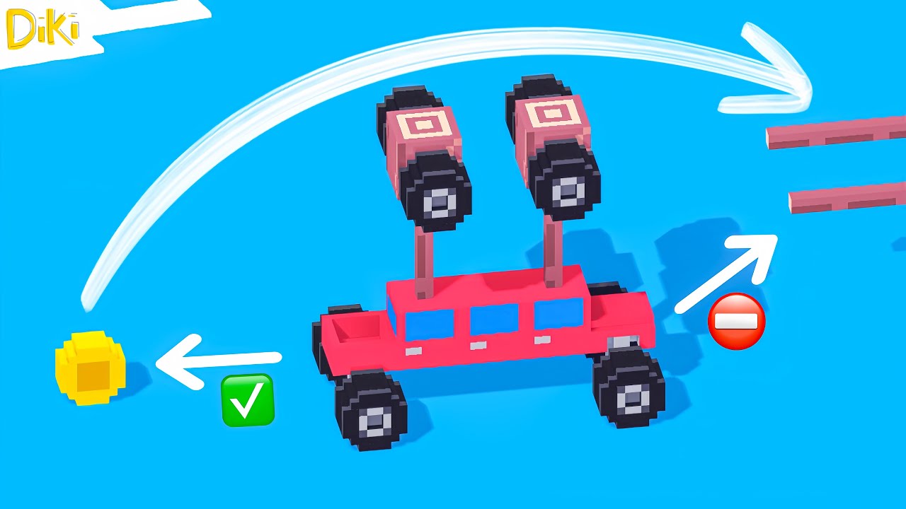 Fancade Drive A Car Rem all levels new gameplay