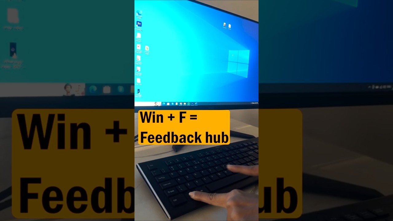 🔥 Win + F Shortcut: Unlock the Windows Feedback Hub! 