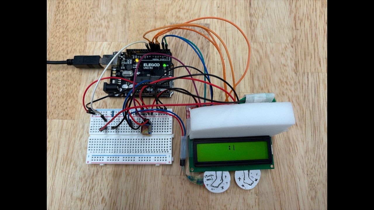 Don't Touch My Feet! — Arduino Project