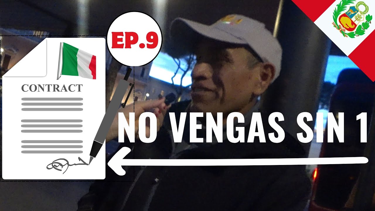 No VENGAS a Italia sin un CONTRATO📝de Trabajo | Jaime de S.J.M. en Roma, EP.9,🇮🇹