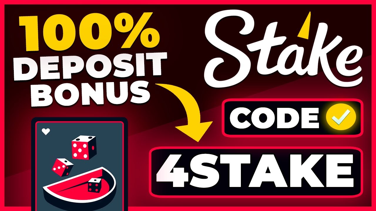 Stake promo code - 4STAKE for DEPOSIT BONUS UP TO $250 Bonus on Stake