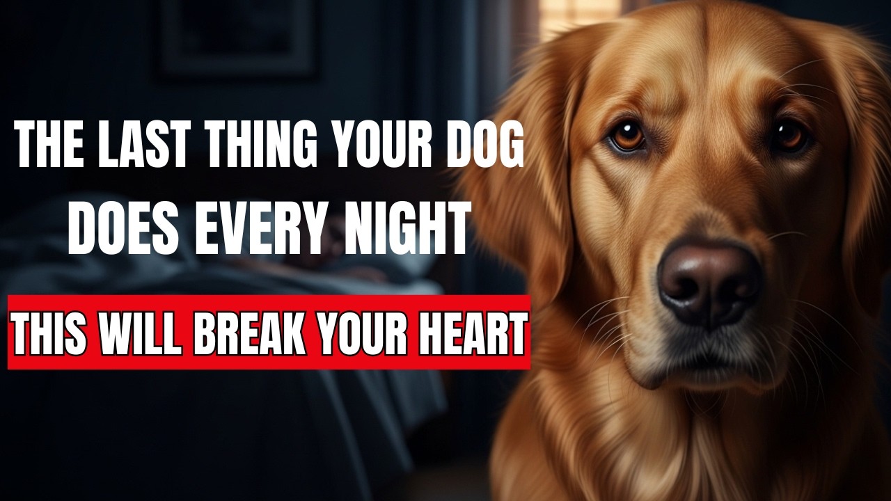 The Last Thing Your Dog Does Every Night — And Why It Will Break Your Heart..