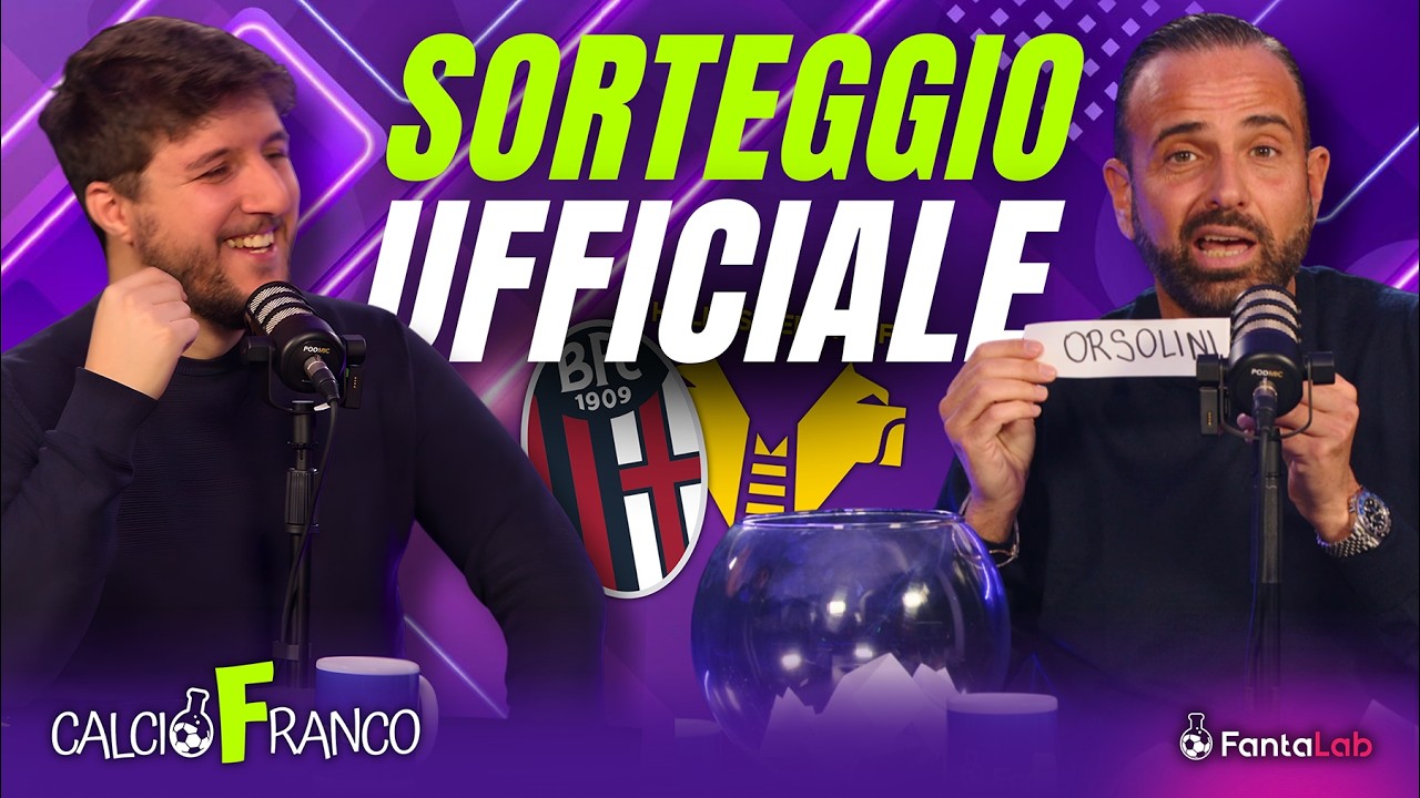 SORTEGGIO UFFICIALE per la 28^ Giornata al FANTACALCIO | Calcio Franco Ep. 27 con CarmySpecial