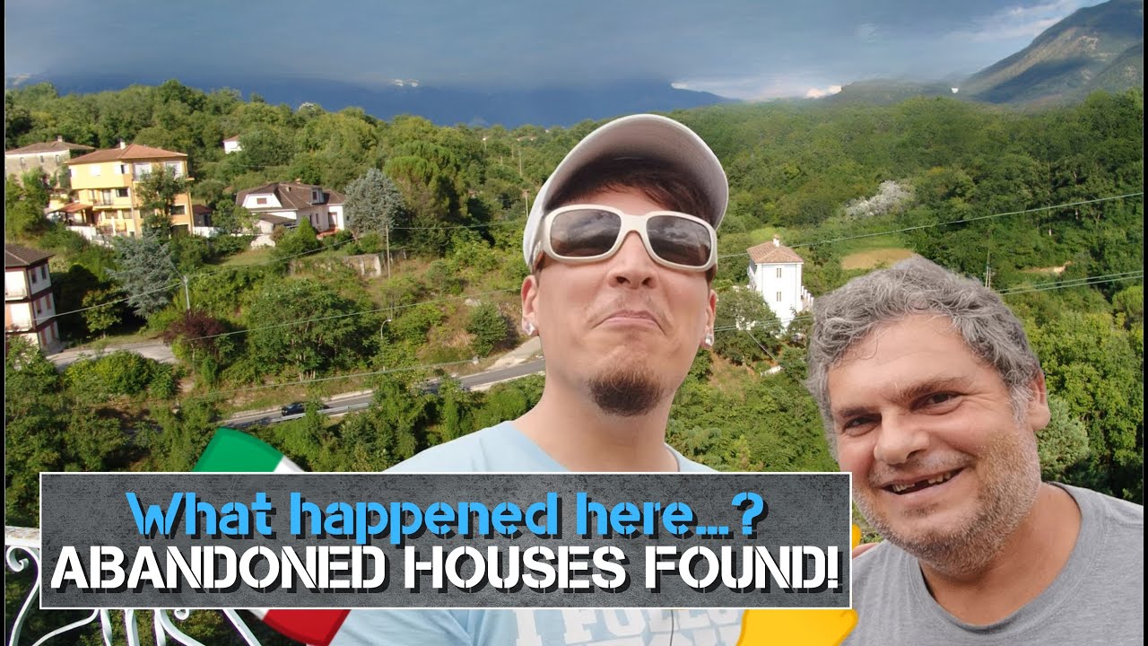 🇮🇹 ENTERING ABANDONED HOUSES IN REMOTE ITALIAN VILLAGE WITH A LEGEND! 🇮🇹