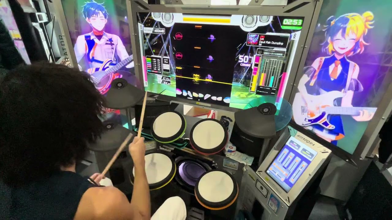 【GITADORA】Devil Fish Dumpling[DRUM EXTREME]プレイ動画