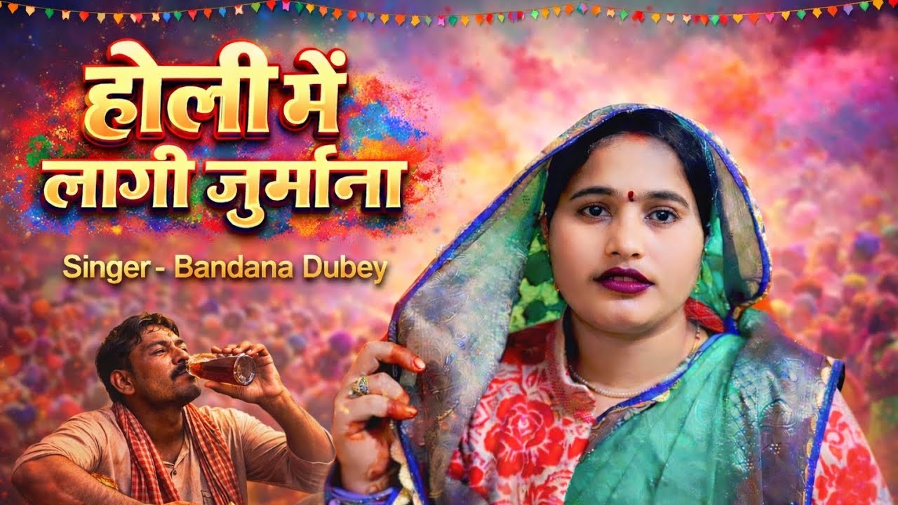 #बंदना_दूबे का होली गीत | होली में लागी जुर्माना | #bandanadubey #archanatiwari #holigeet2026 