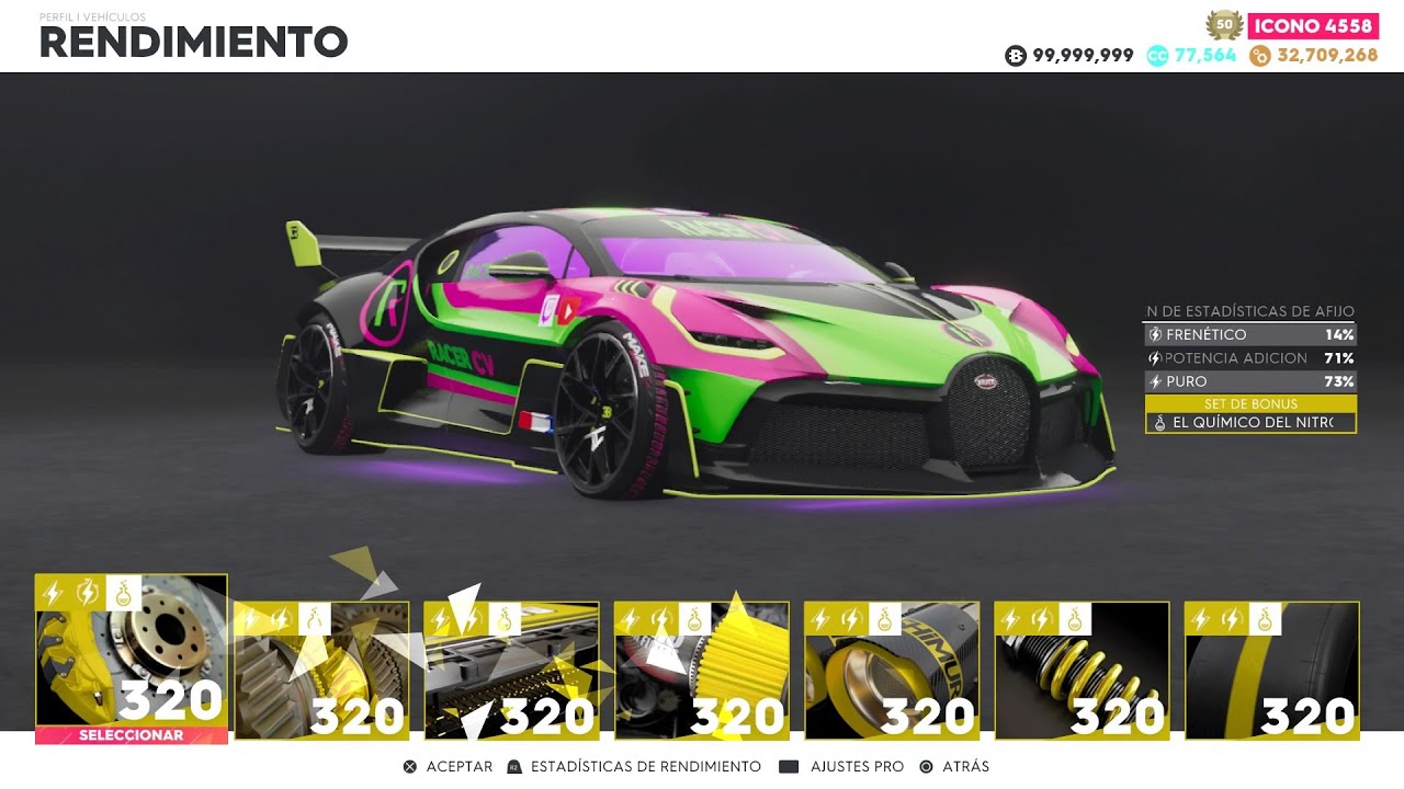 The Crew 2 Cual es el mejor Hypercar ahora en 2022 Sept? Recomendacion de piezas y Ajustes Pro
