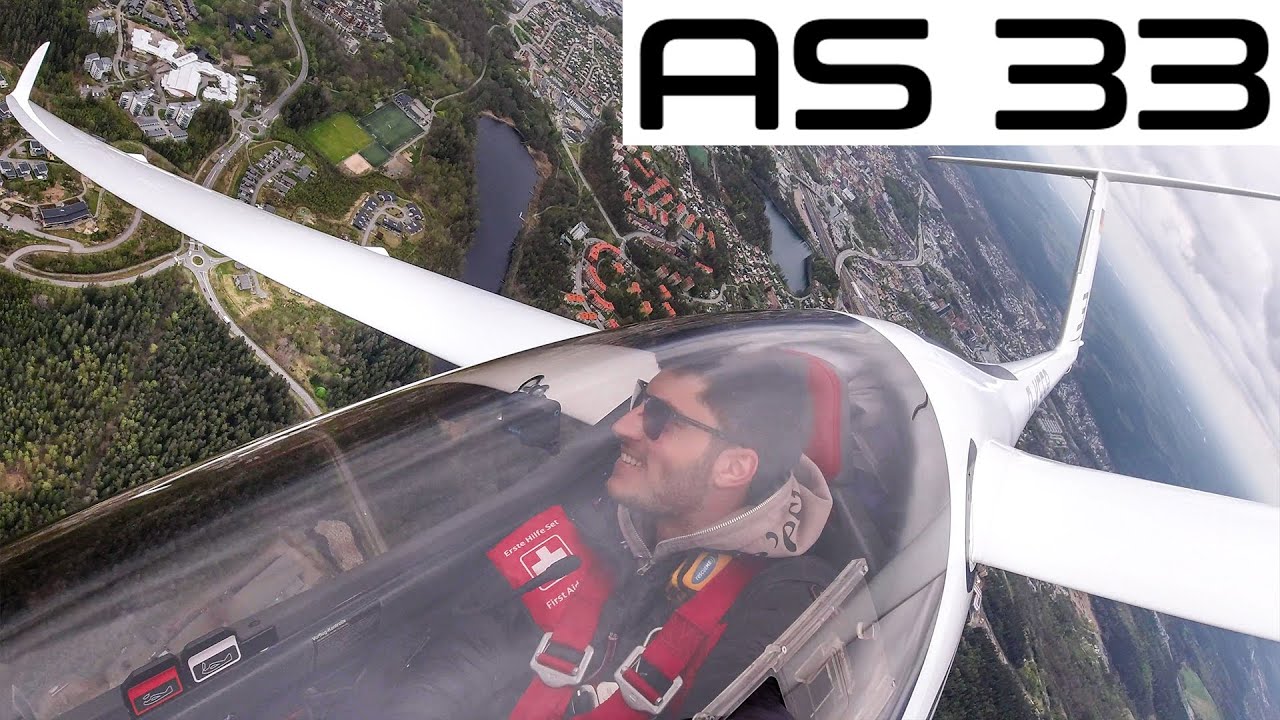Test Flight AS33 - 18m Sailplane