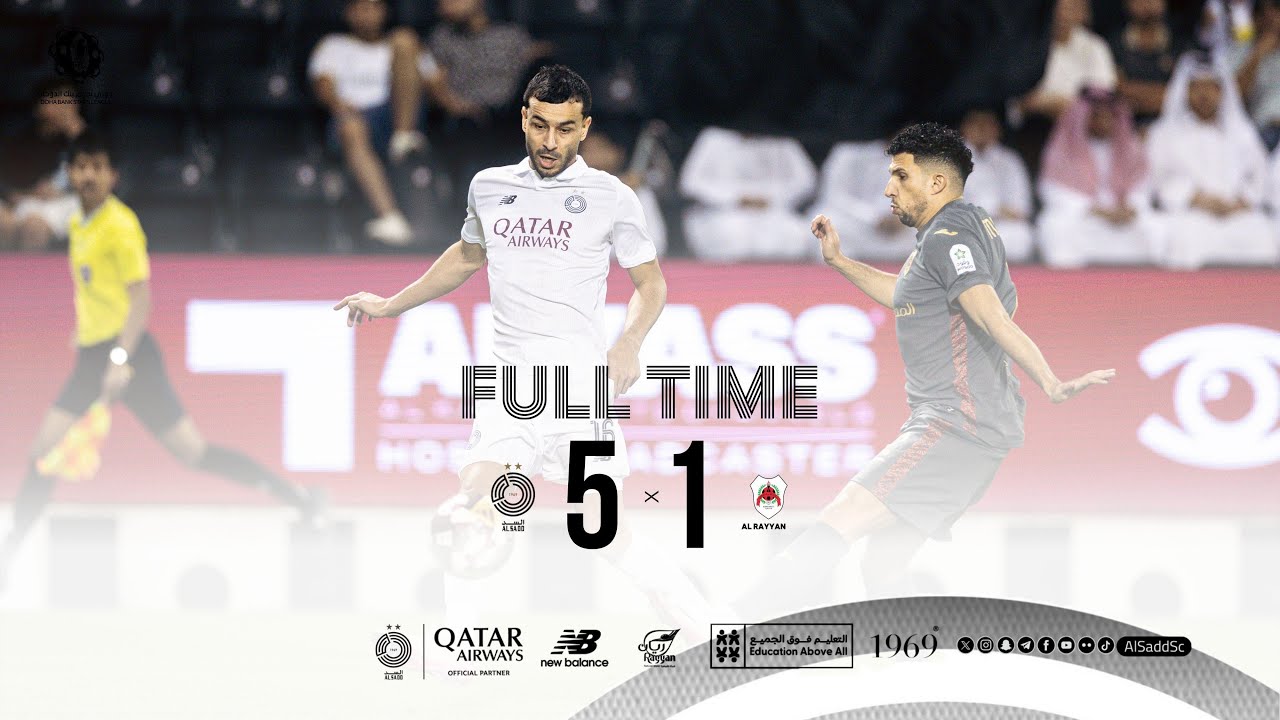 AlSadd 5/1 AlRayyan Doha bank Stars league 25/26 Week 9 #السد / الريان