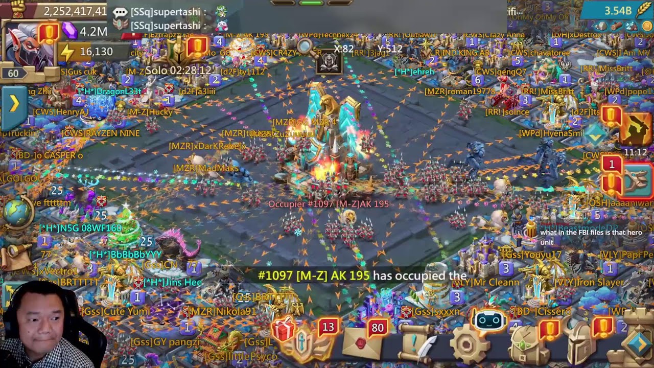 Lords Mobile - Dominion 4 Feudal Battle with the MZ Family