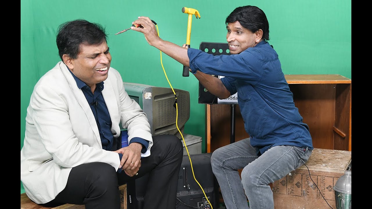 ನಂದಳಿಕೆ Vs ಬೋಳಾರ್ 38:Bolar as ರಿಪೈರಿ ಮಾಸ್ಟರ್-ಚಪ್ಪಲ್, ಟಿವಿ, ಮಿಕ್ಸಿ-Private Challenge Tulu Comedy Show