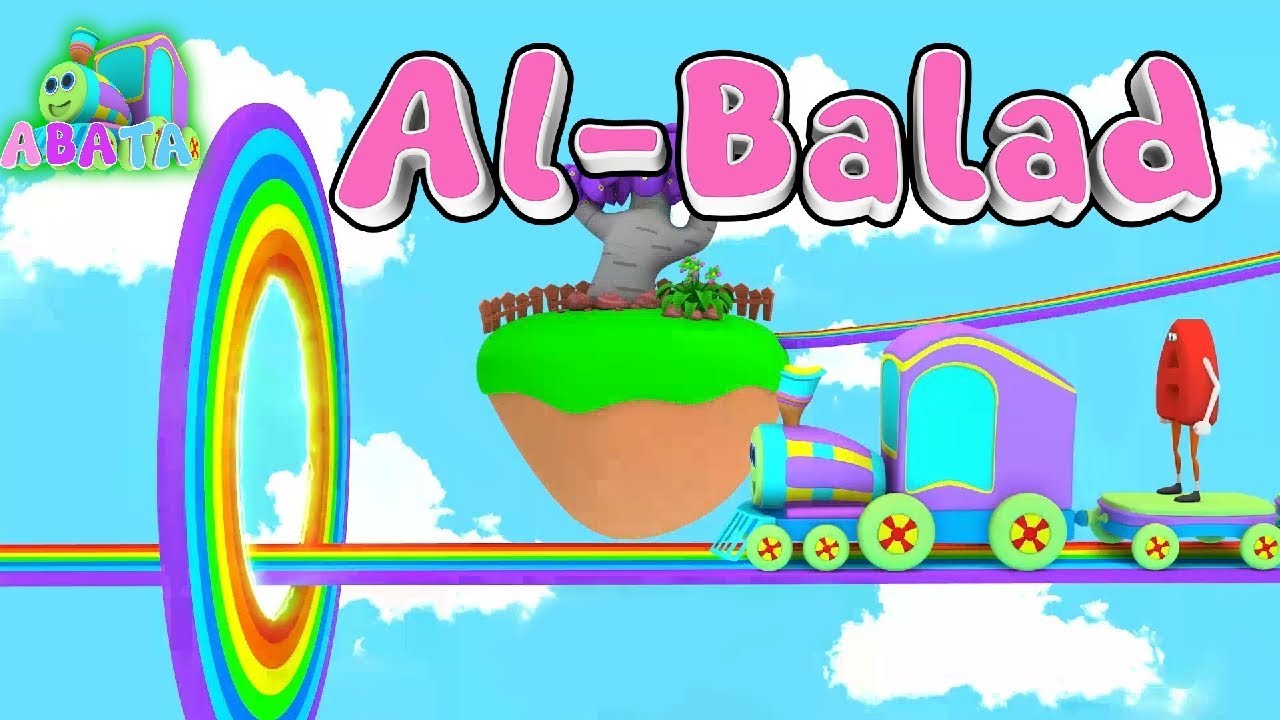 Animation 3D Juz Amma Al Balad Recite Quran Children With Battar Trains Hijaiyah | ABATA Channel