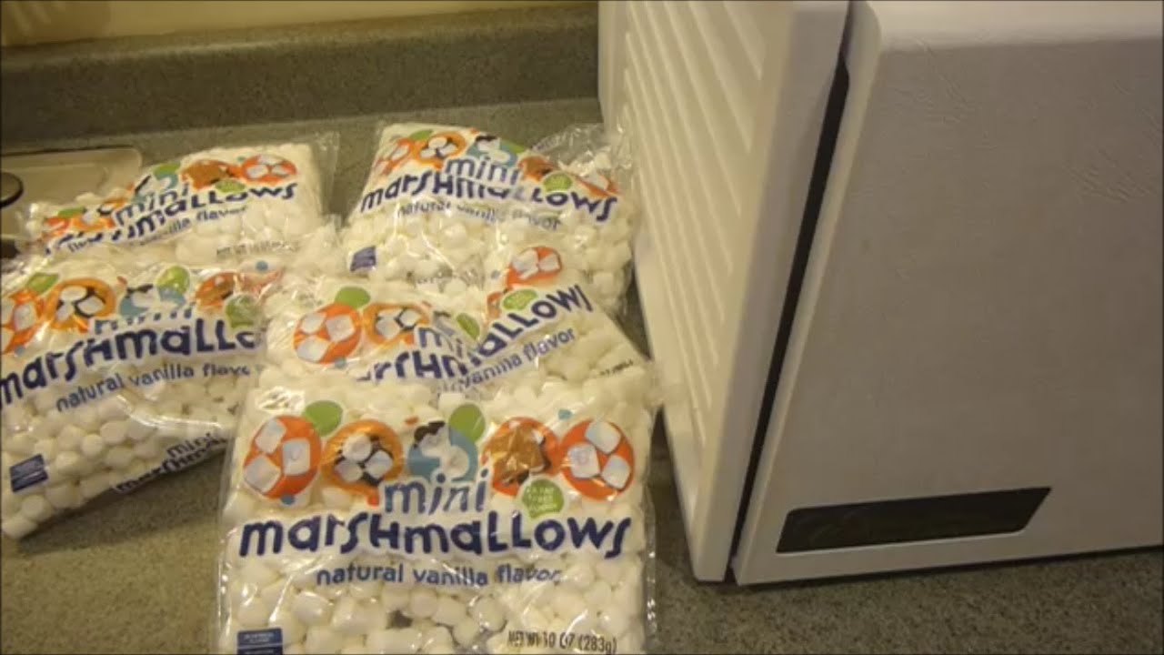How to Dehydrate Mini Marshmallows