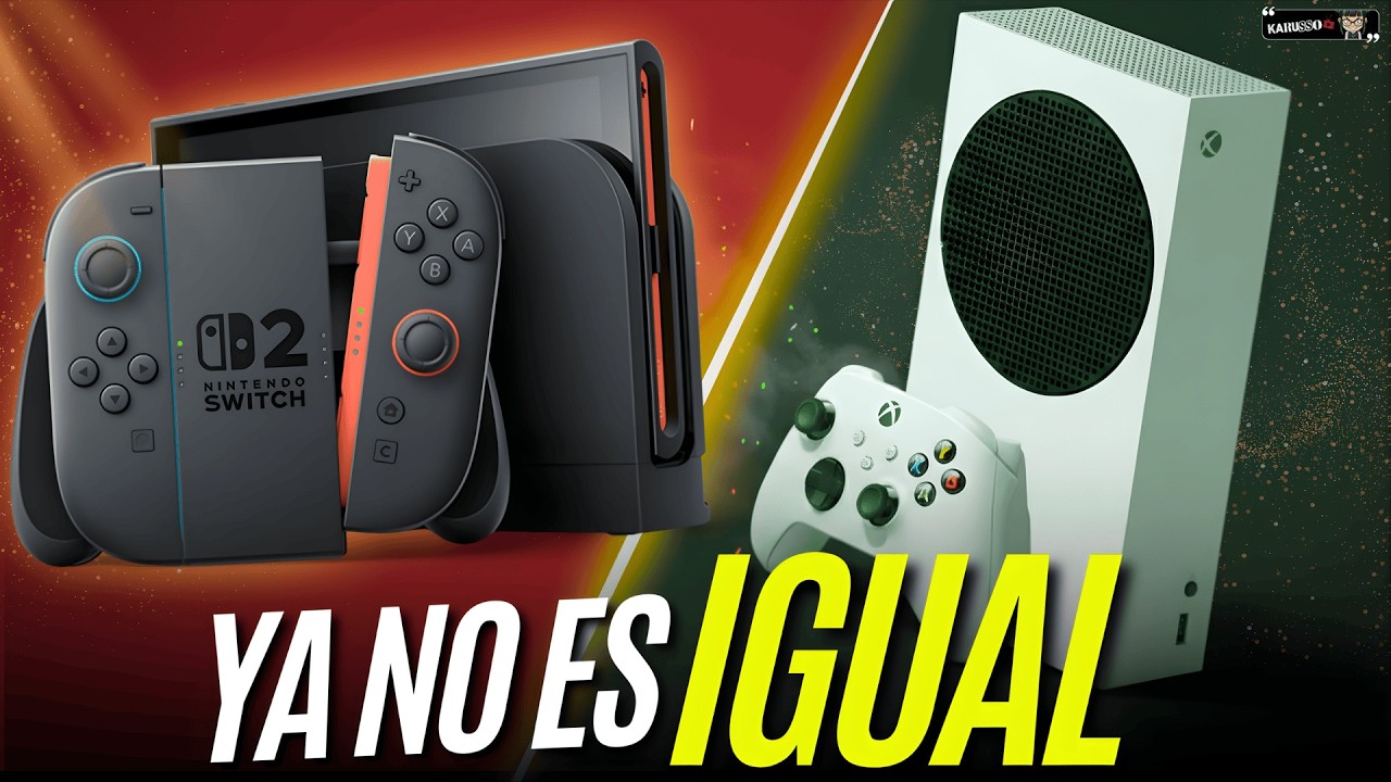 Switch 2 vs Series S… ESTO ya es muy INCÓMODO