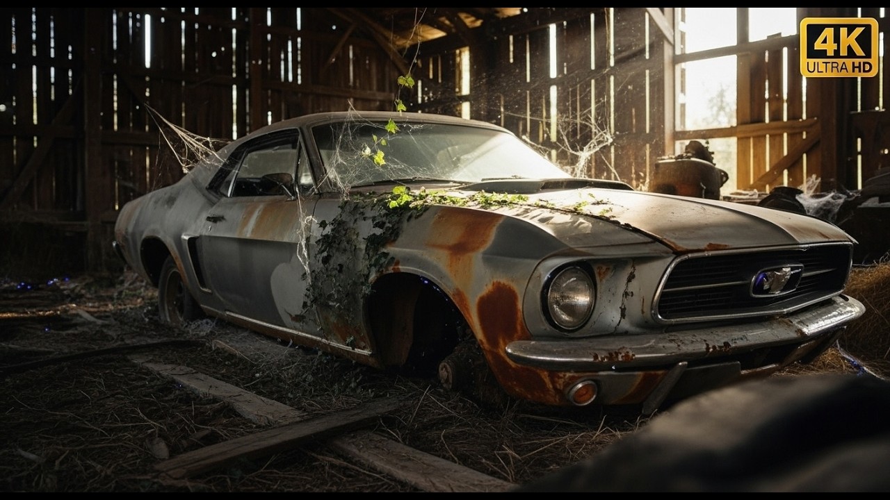 Forgotten Drag Legend | 1968 Ford Mustang Cobra Jet Full Revival from Wreck to Winner