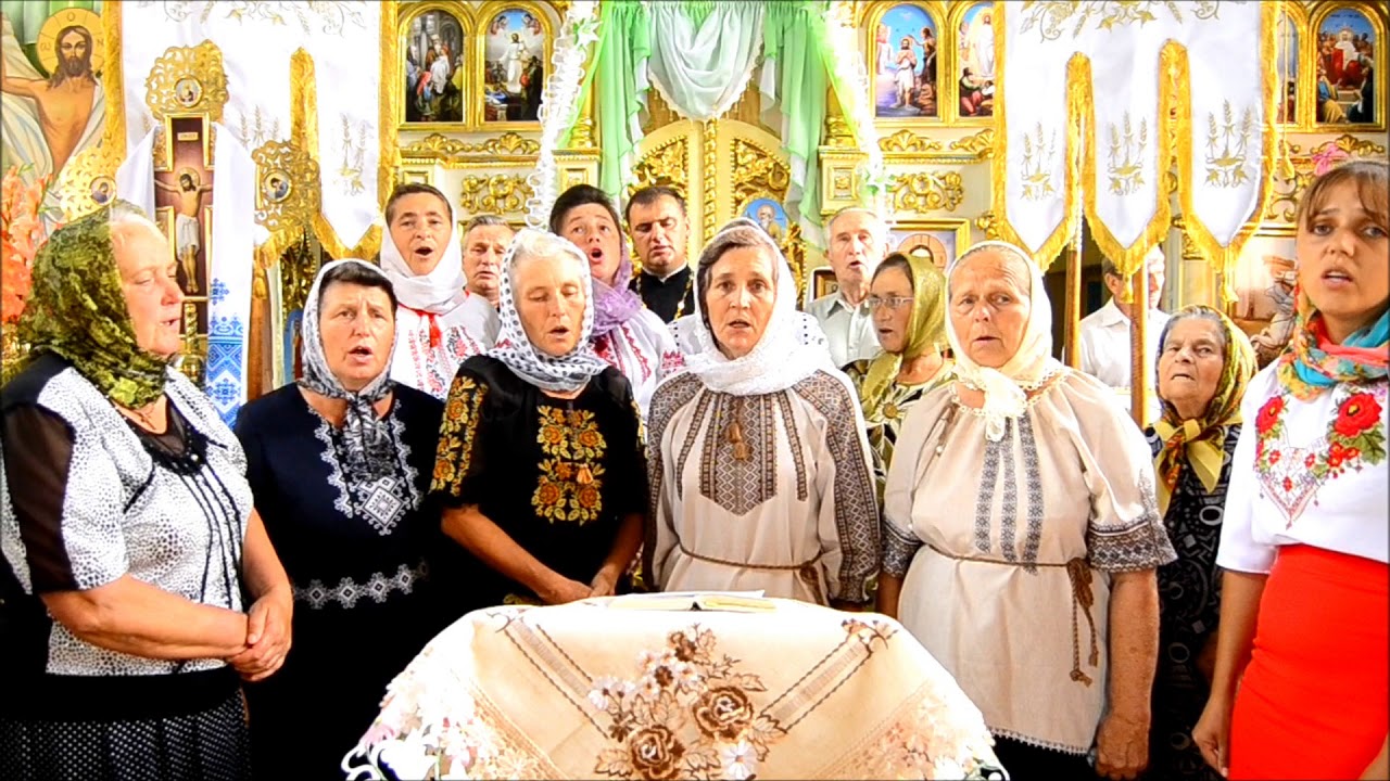 Церковні пісні Церковний хор с. Ришківці Перед святою твоєю іконою, Владичице...