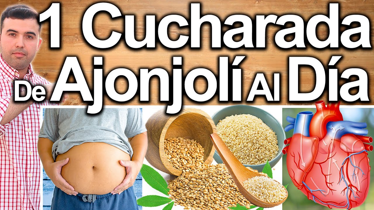 1 CUCHARADA DE AJONJOLI TODOS LOS DÍAS - Para Qué Sirve El Sesamo Y Beneficios