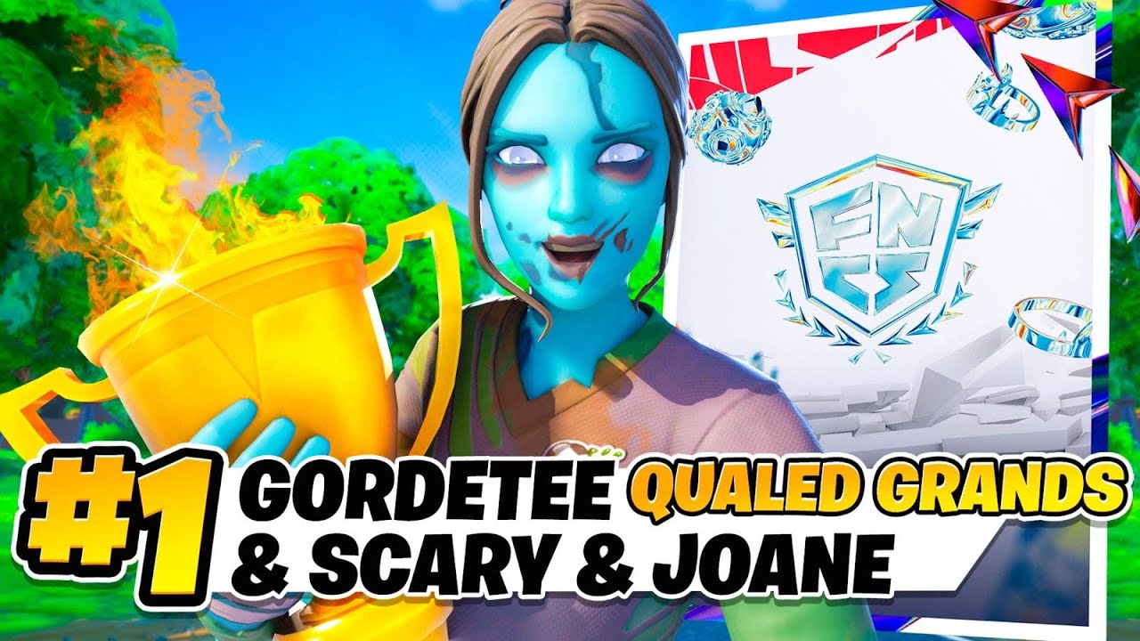 QUALIFIED FOR FNCS GRAND FINALS  (ft. BEST Controller Settings For Fortnite Chapter 6) 🏆 | Gordete