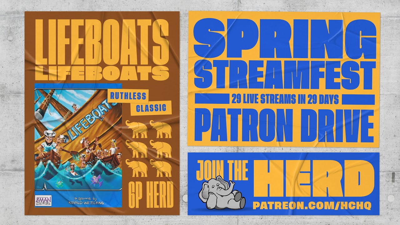 Lifeboats - 6p Teaching, Play-through, & Roundtable Discussion by Heavy Cardboard