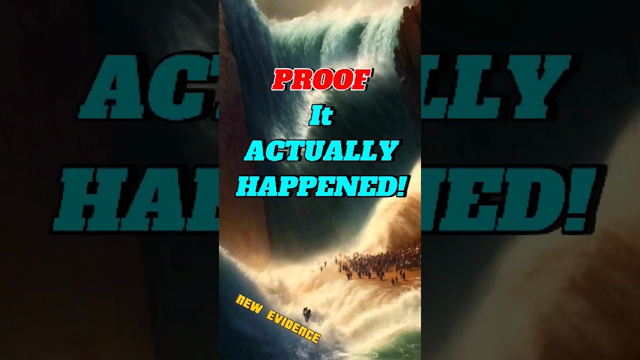 PROVING the BIBLE is REAL! 😱🔥 part34 👍 #bibleproof #miracle #exodus #shorts #christian #redsea