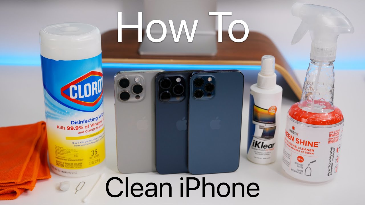 How To Clean and Disinfect iPhone 15 Pro & Pro Max Titanium