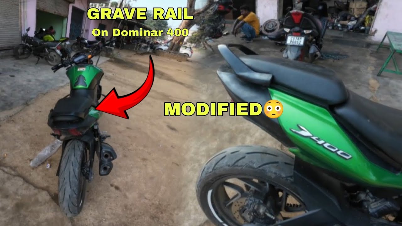 How To Install Discover Backrest On DOMINAR400🔥😳/MODIFIED WORK
