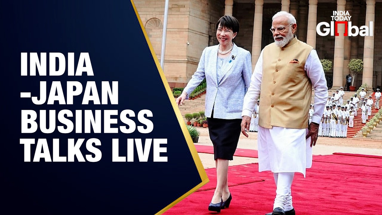 LIVE: PM Modi & Japanese PM Sanae Takaichi Attend India-Japan Business Forum in New Delhi