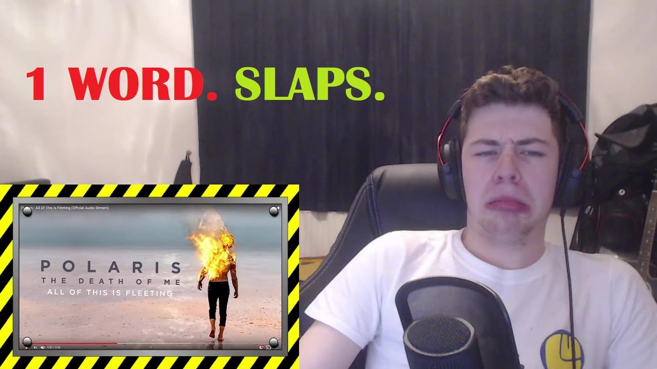 Metal GUITARIST reacts to POLARIS - ALL OF THIS FLEETING (2020)