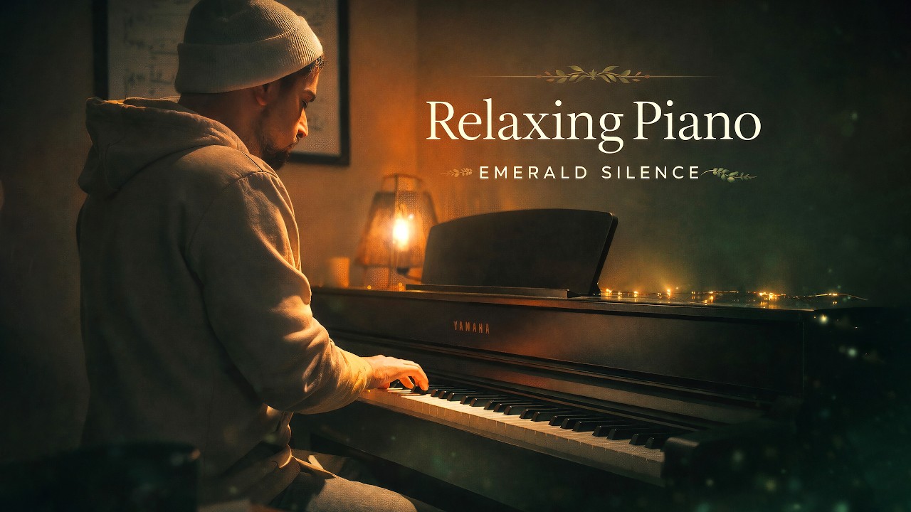 Emerald Silence 🌿 | Deep Relaxing Piano Music for Meditation, Stress Relief & Inner Peace