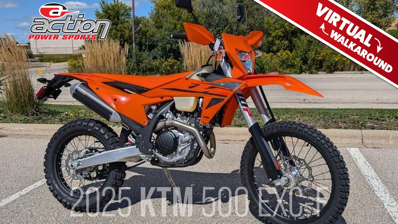 2025 KTM 500 EXC-F | Virtual Walkaround