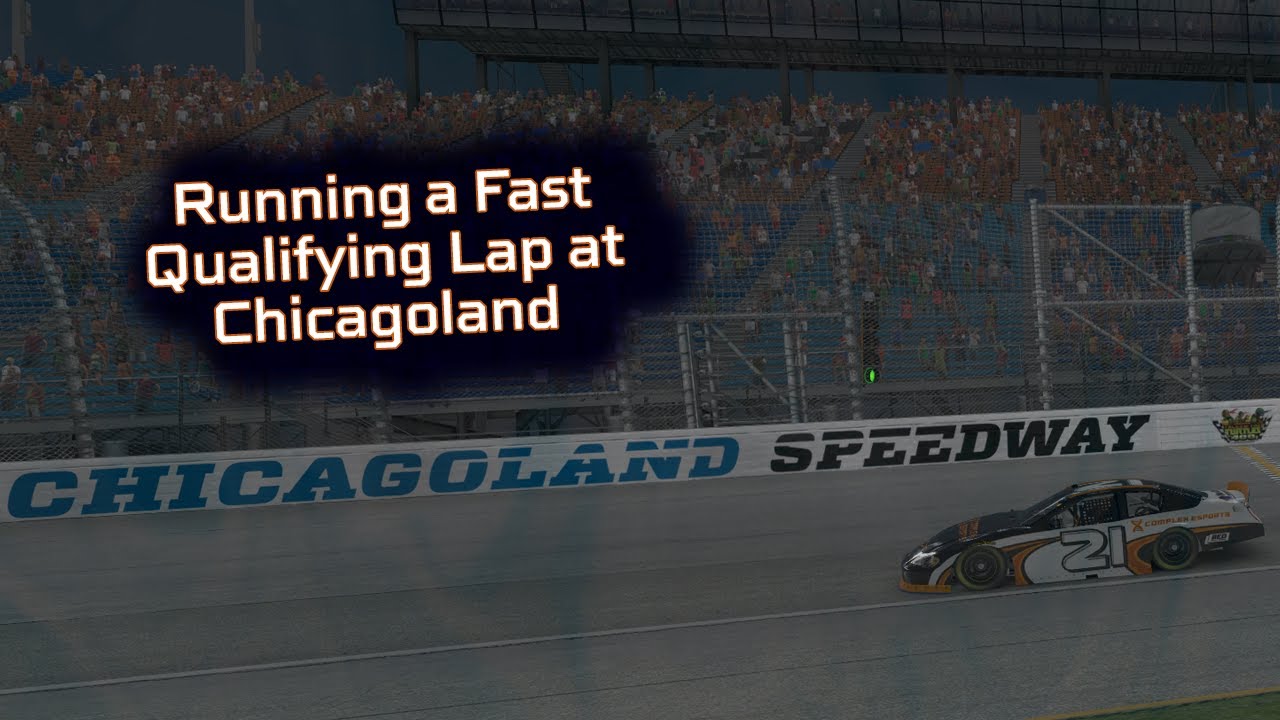iRacing ARCA Series - Running a Fast Qualifying Lap at Chicagoland